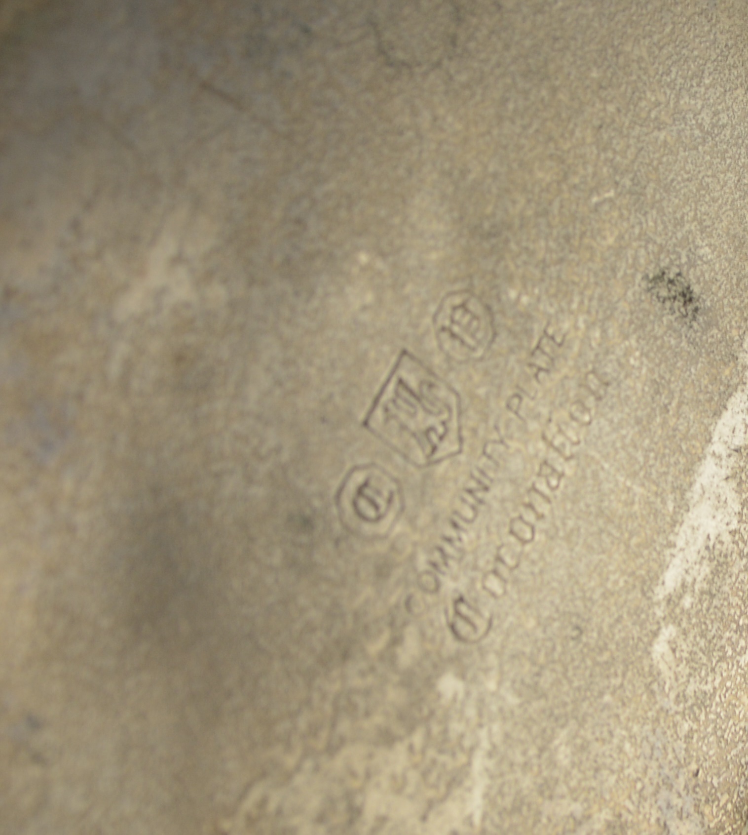 Silver Plated Rogers Teapot and Community Pitcher