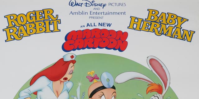 Unframed 1989 Original Walt Disney Company and Amblin Entertainment Theatrical Release Poster "Tummy Trouble"