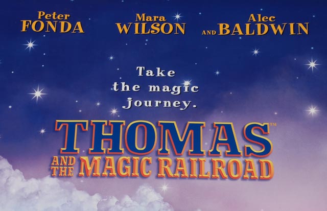 Original Unframed 2000 Destination Films and Gullane Pictures Theatrical Release Poster "Thomas and the Magic Railroad"
