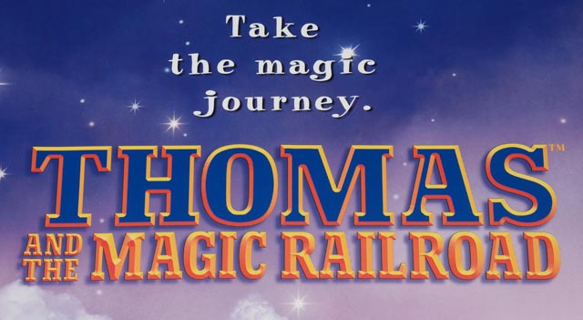 Original Unframed 2000 Destination Films and Gullane Pictures Theatrical Release Poster "Thomas and the Magic Railroad"