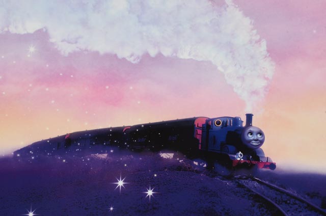 Original Unframed 2000 Destination Films and Gullane Pictures Theatrical Release Poster "Thomas and the Magic Railroad"