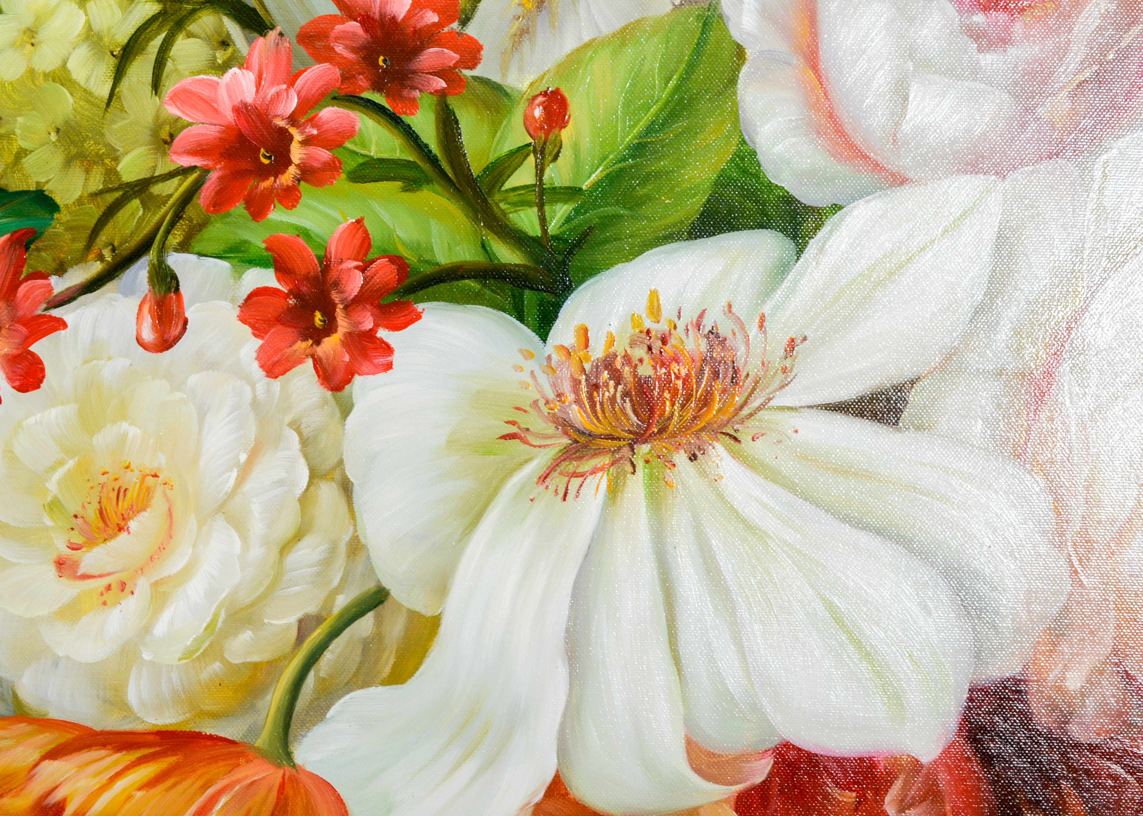 L. Frank Still Life Oil Painting