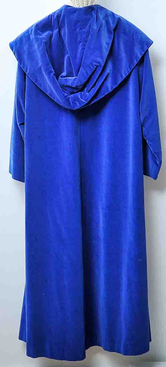 Vintage Makoff Royal Blue Velvet Jacket