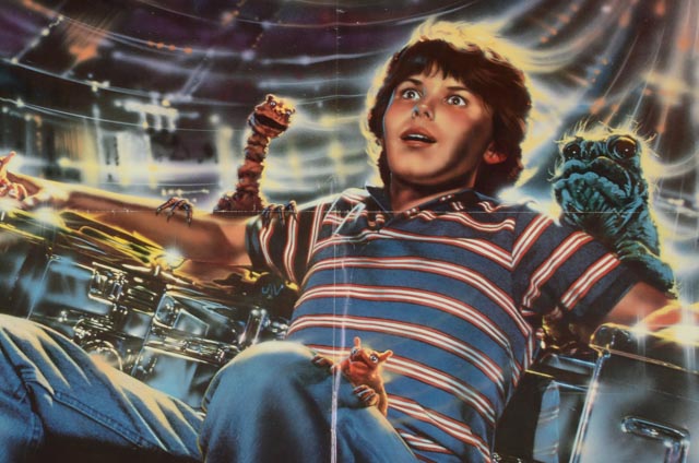 Original 1986 One-Sheet Theatrical Release Poster for Walt Disney's "Flight of the Navigator"