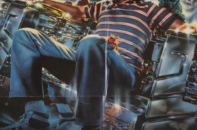 Original 1986 One-Sheet Theatrical Release Poster for Walt Disney's "Flight of the Navigator"