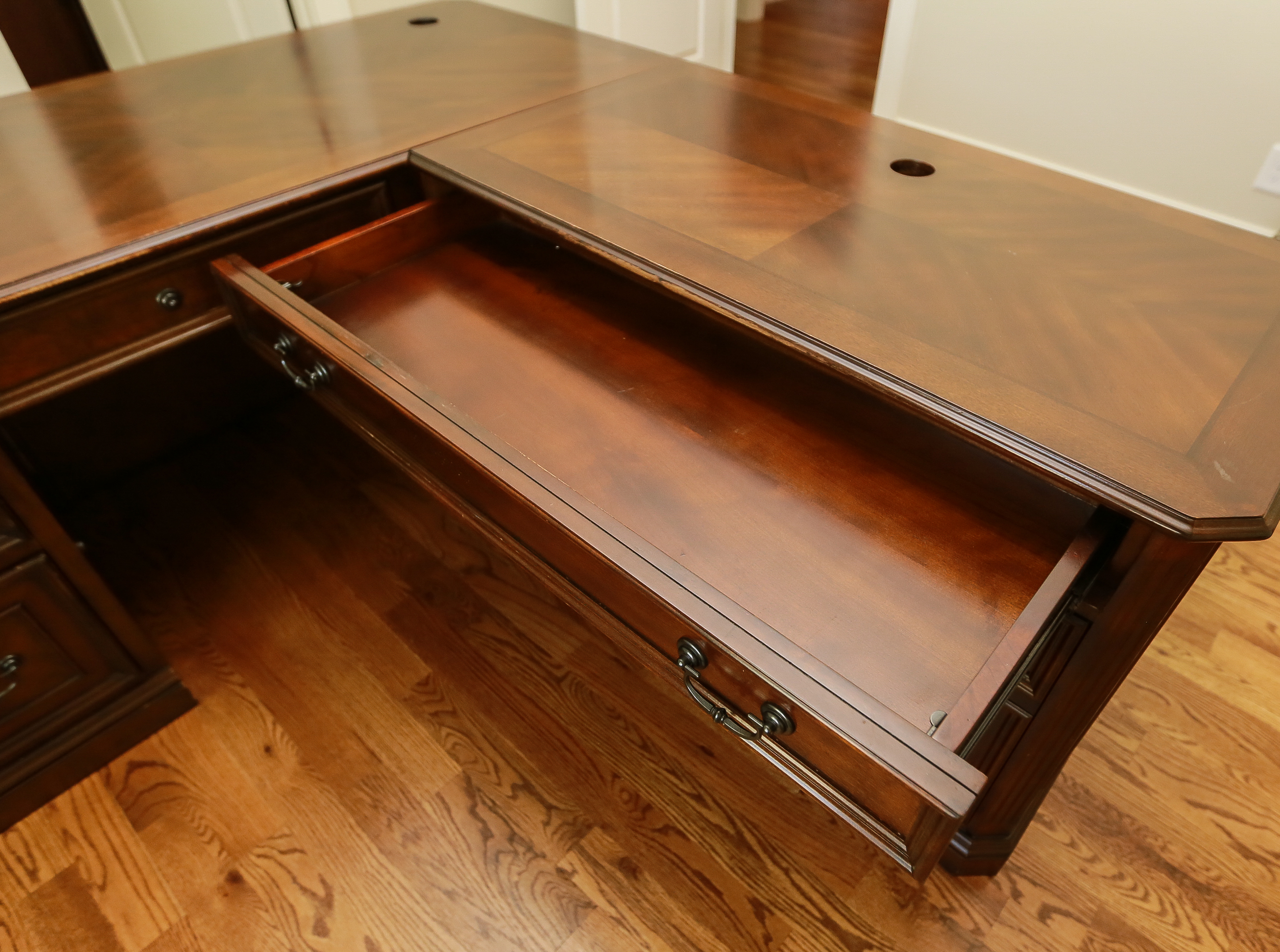 Whalen Wooden Corner Desk