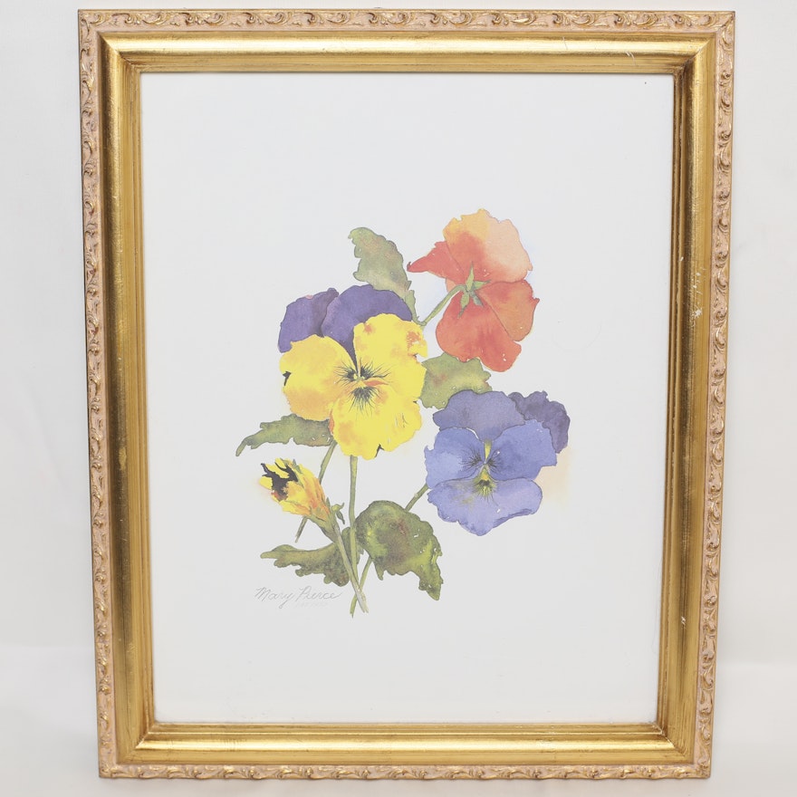 Print after a Watercolor by Mary Pierce