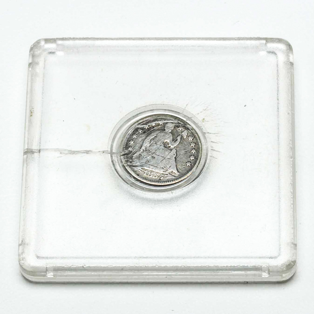 1855 Seated Liberty Silver Half Dime