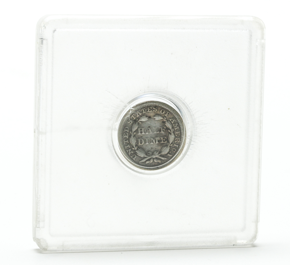 1855 Seated Liberty Silver Half Dime