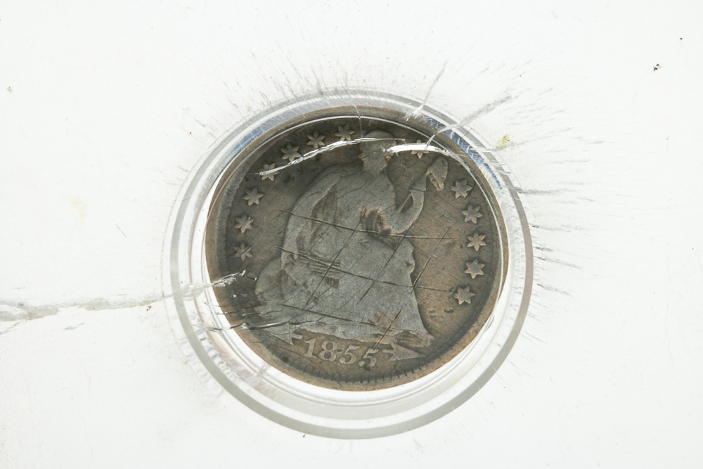 1855 Seated Liberty Silver Half Dime