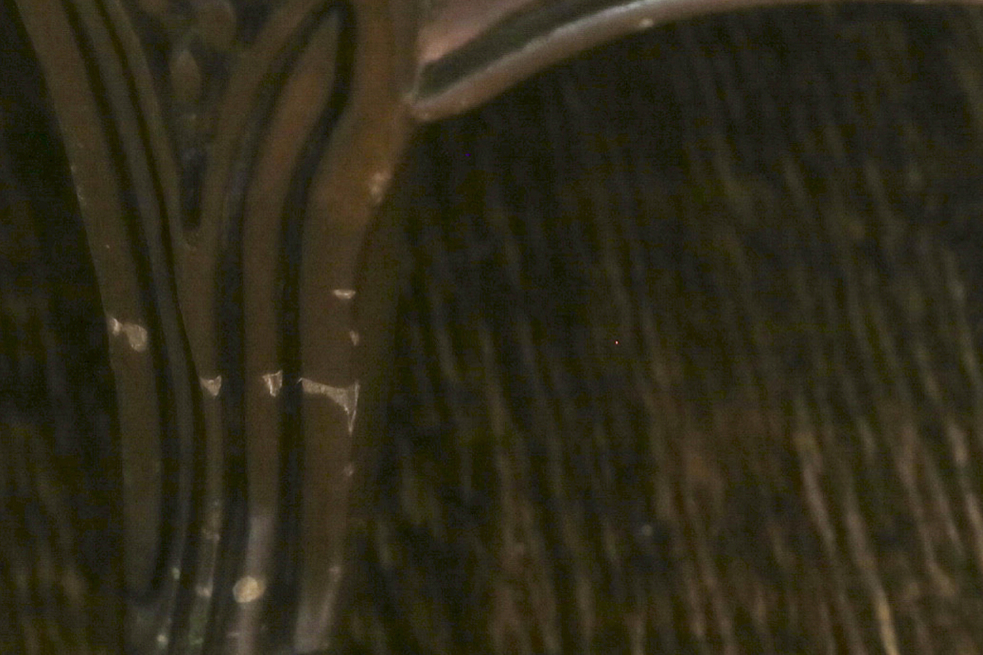 Antique Camel Back Carved Wood Sofa