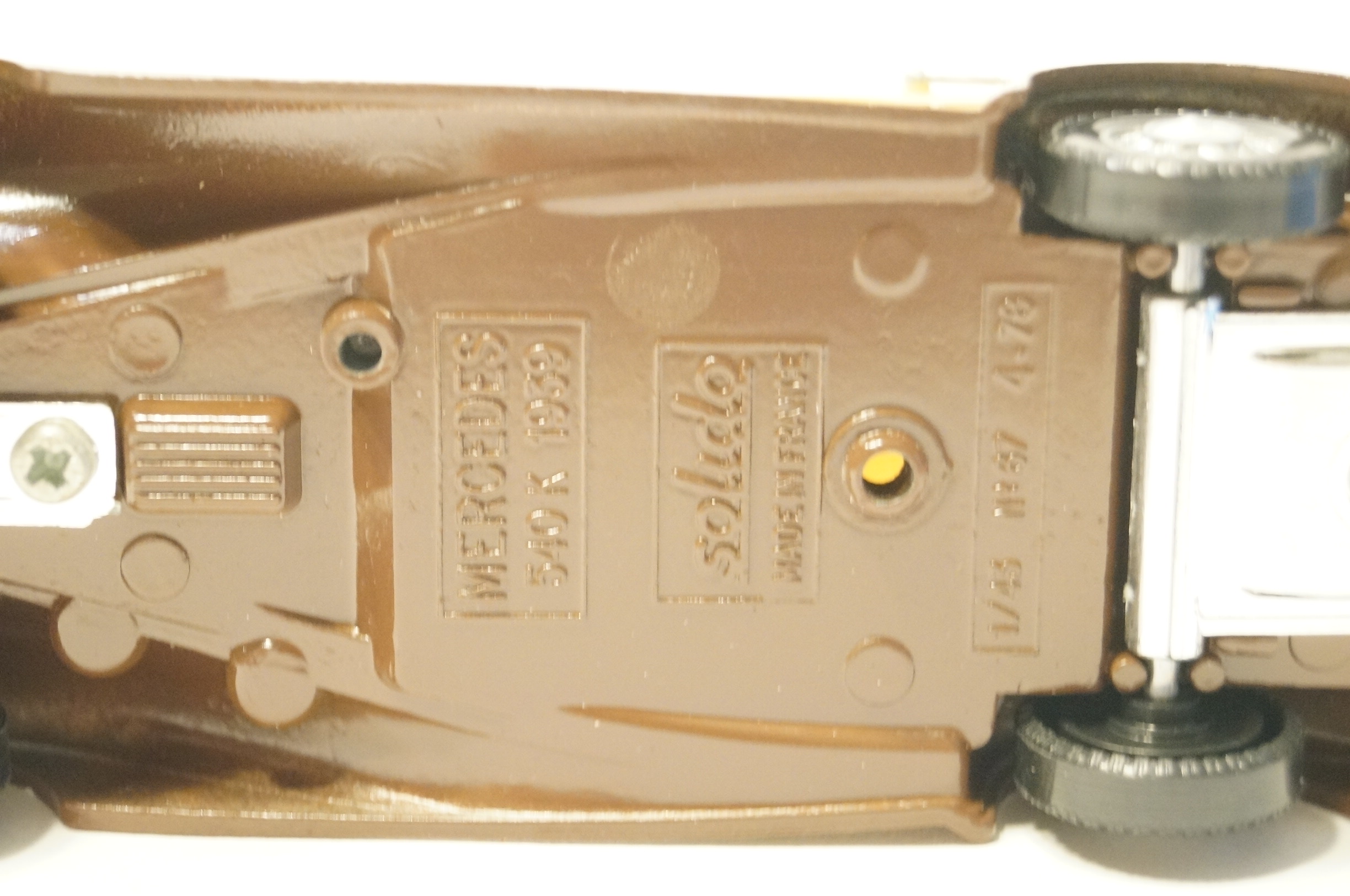 Collection of 1/43 Mercedes Benz Die Cast Models by Solido