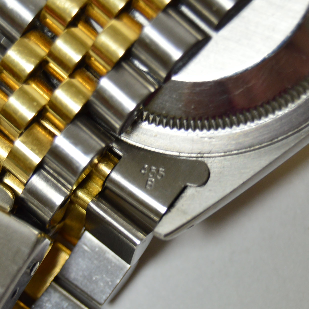 Men's Rolex Oyster Perpetual Datejust 18K Yellow Gold and Stainless Watch