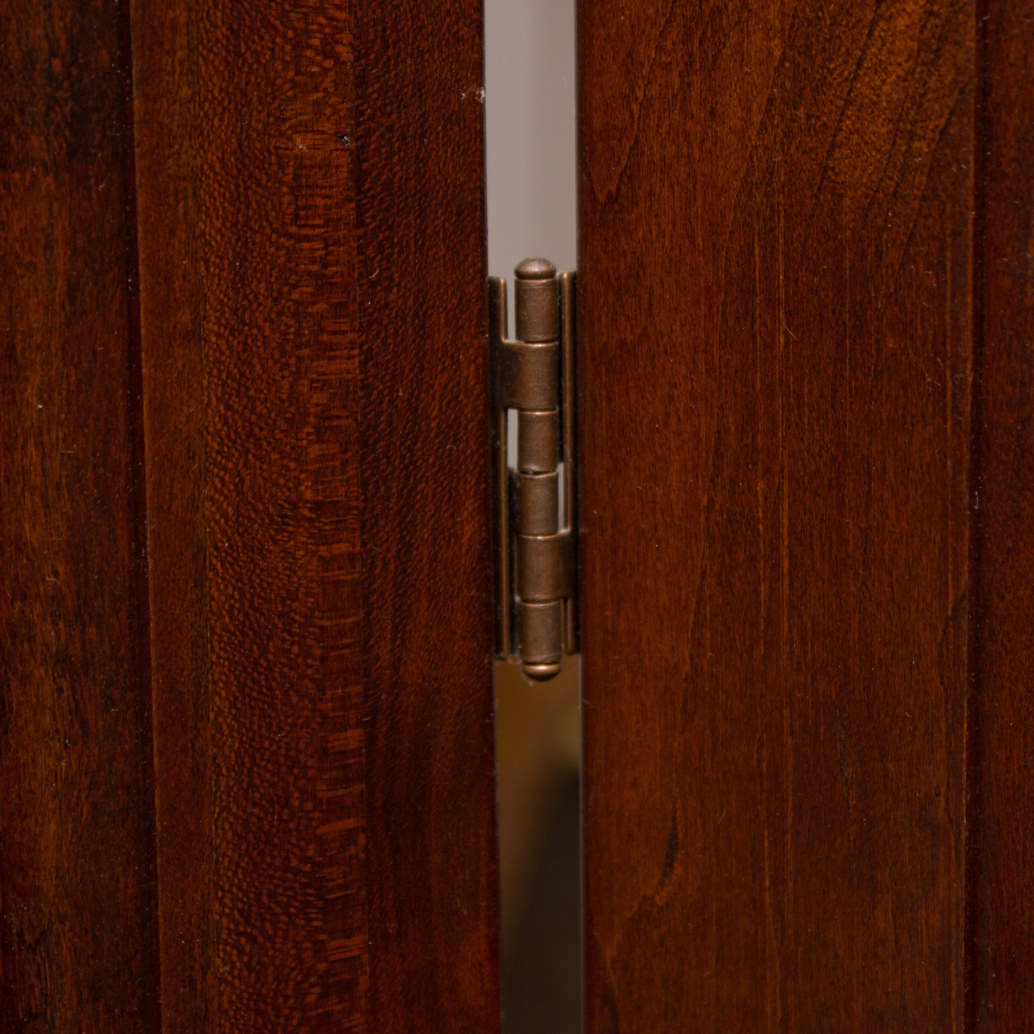 Handcrafted Solid Mahogany Room Divider