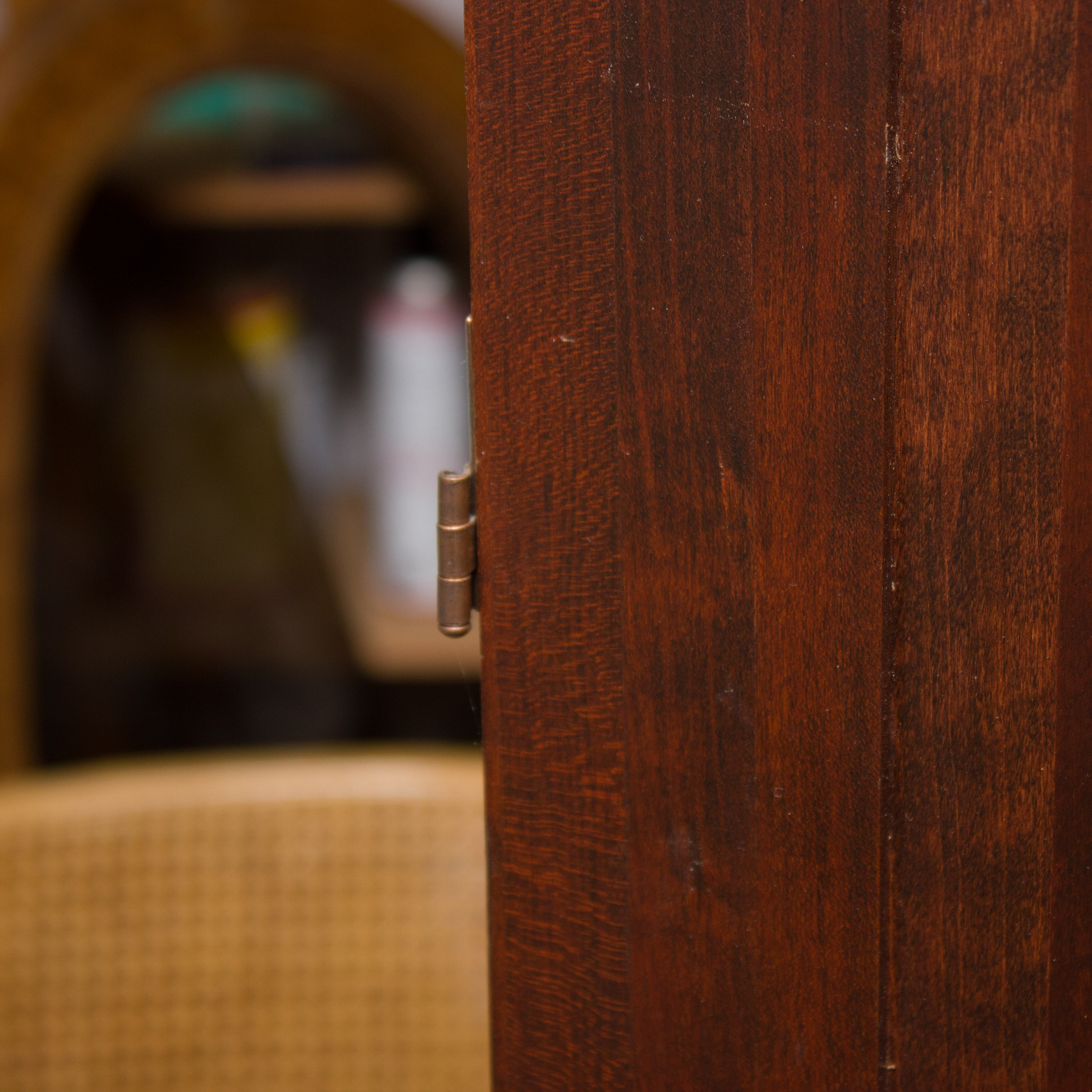 Handcrafted Solid Mahogany Room Divider