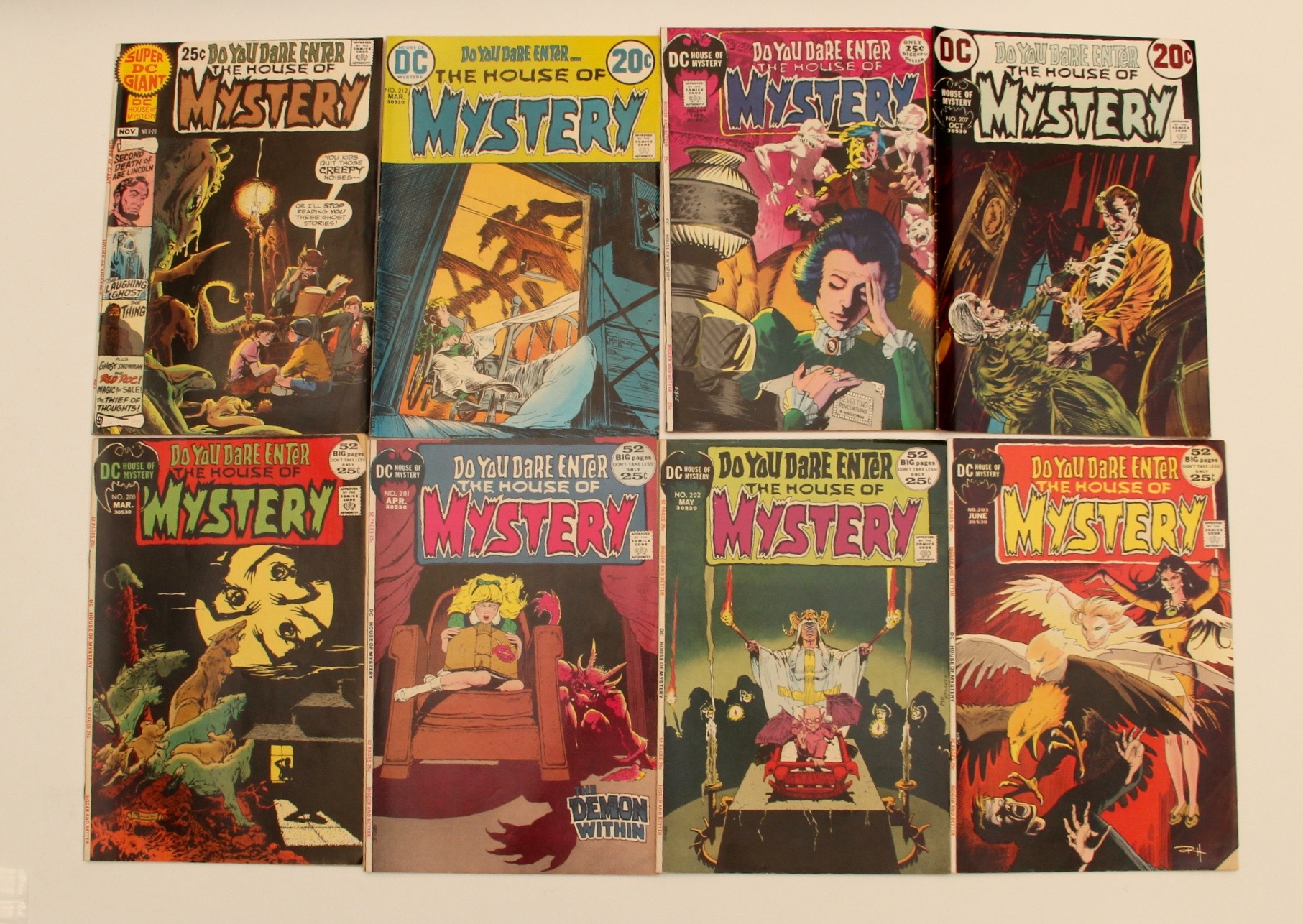 1960s-1970s "House of Mystery" DC Comics