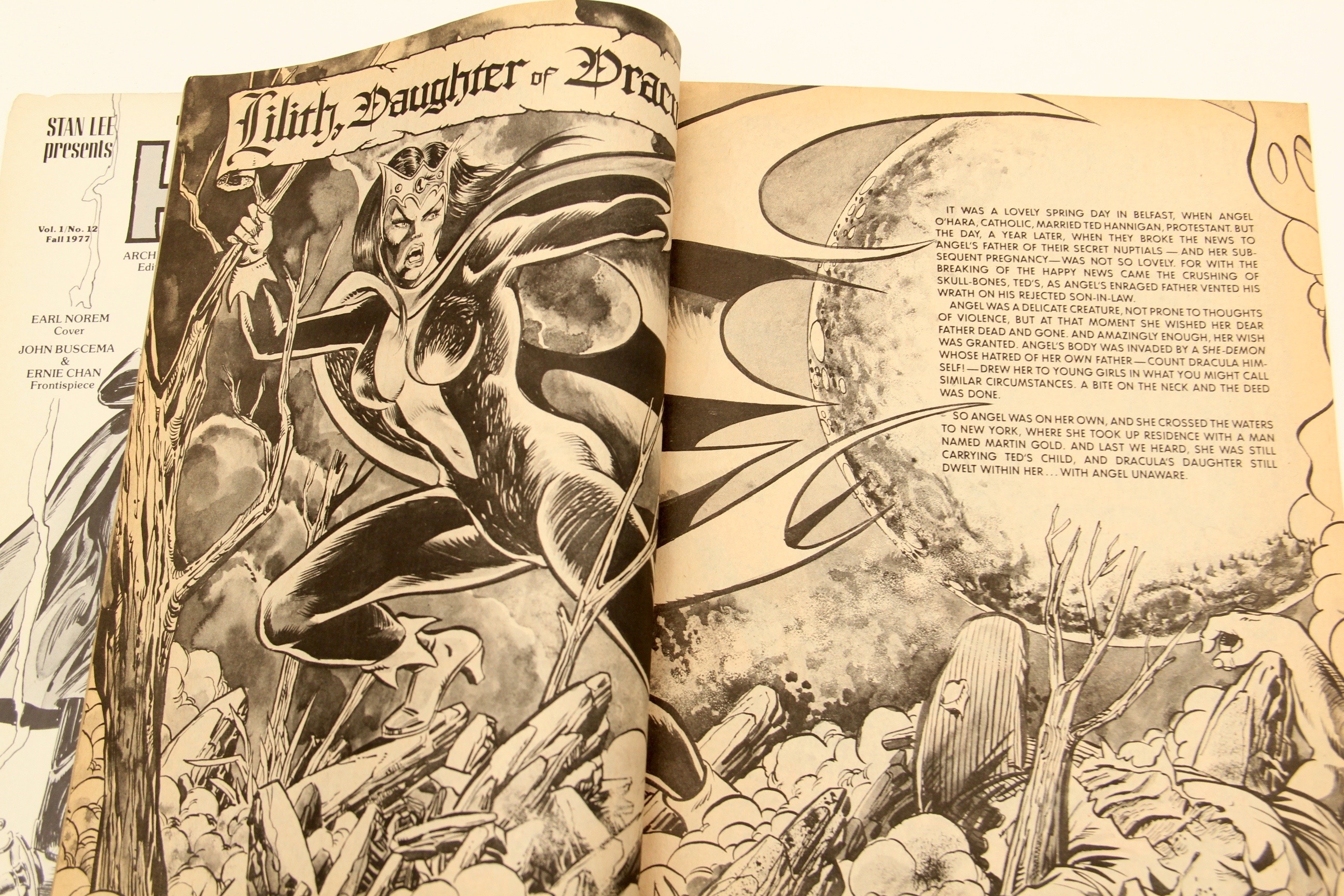 1970's Horror Comic Books