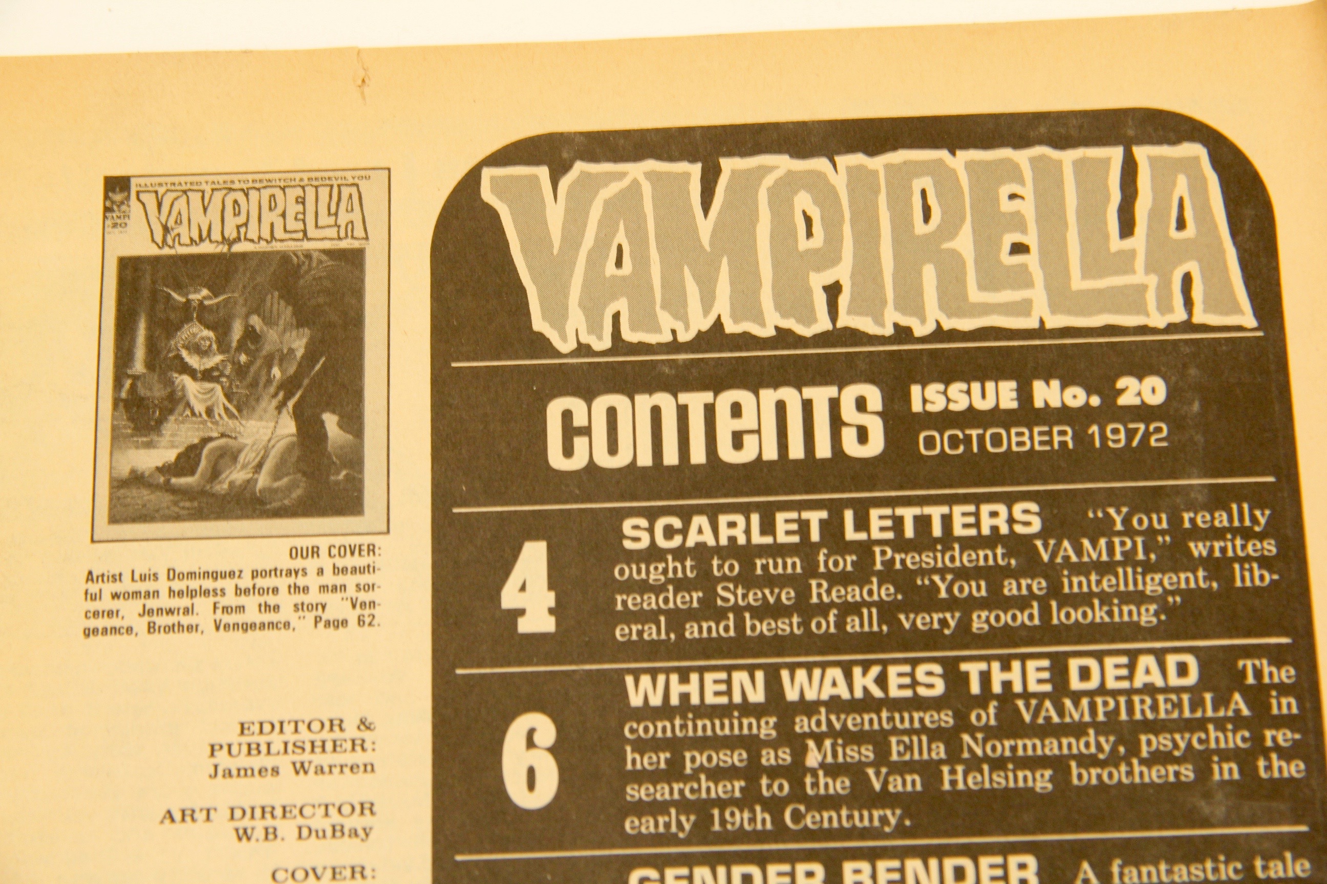 1970's Horror Comic Books