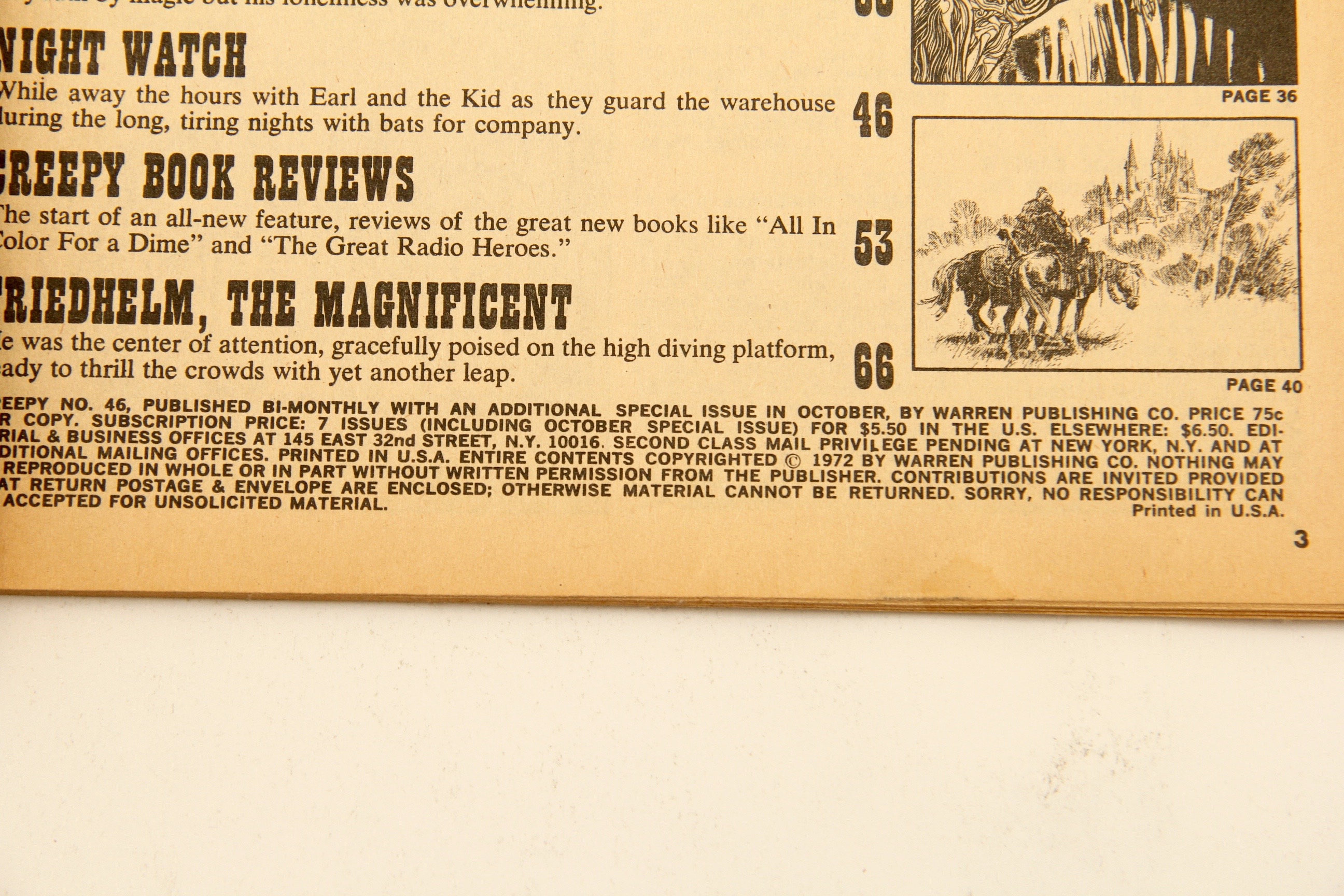 1970's Horror Comic Books