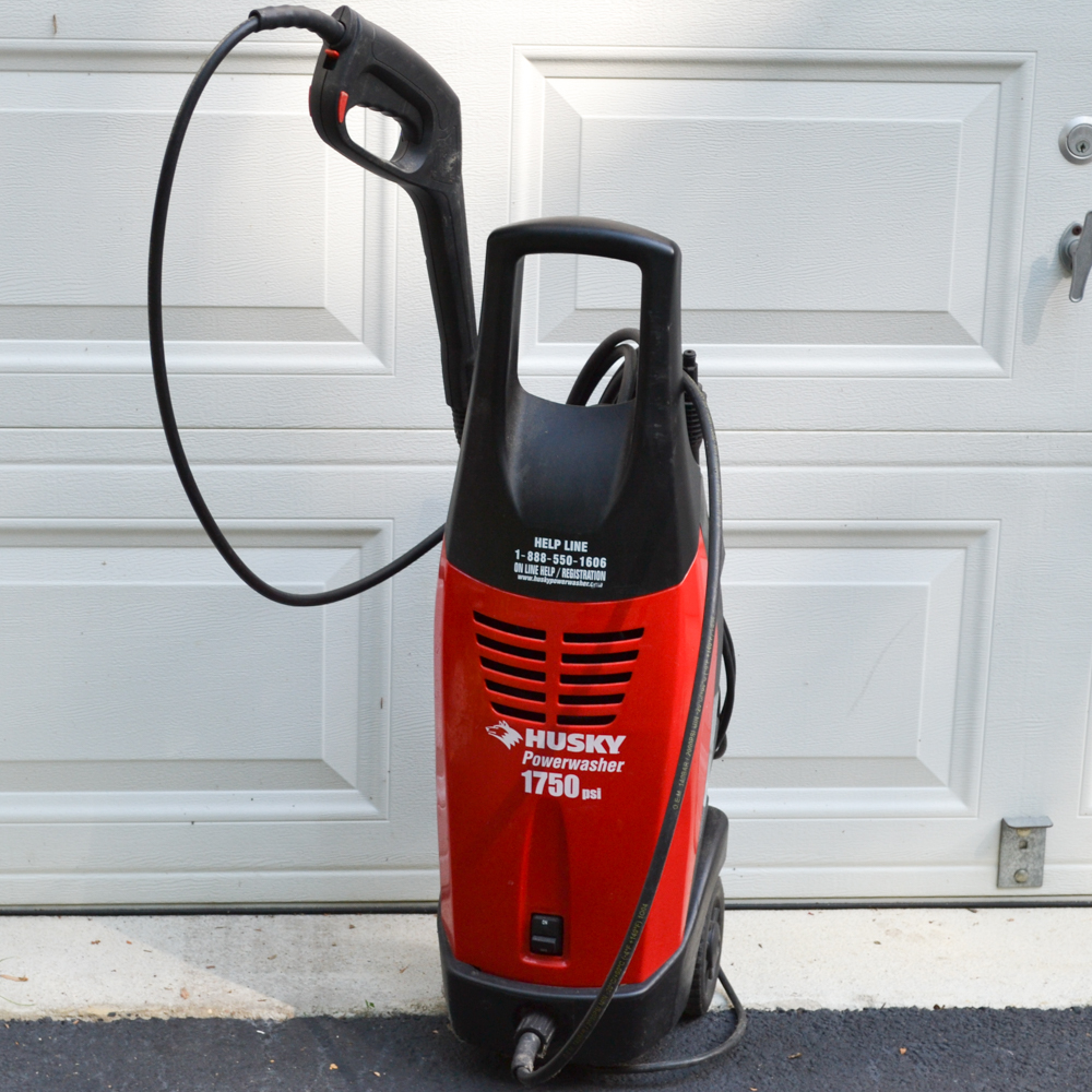 Husky 1750 PSI Power Washer EBTH