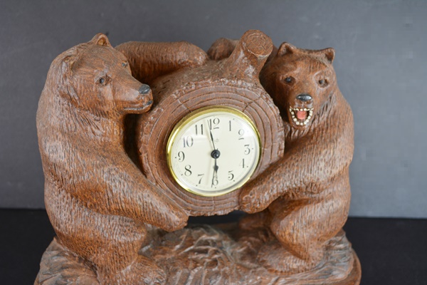 Sligh Bear Clock by Bob Timberlake Collection of Clocks