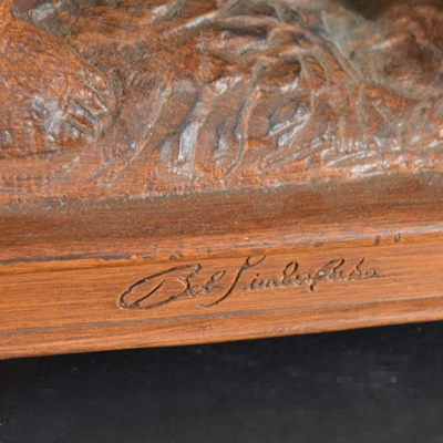 Sligh Bear Clock by Bob Timberlake Collection of Clocks