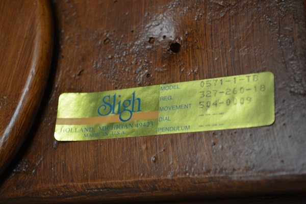 Sligh Bear Clock by Bob Timberlake Collection of Clocks