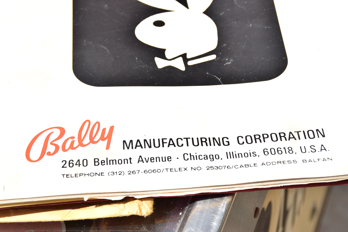Bally Playboy Pinball Machine