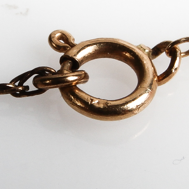 14K Yellow Gold and Pearl Bracelet