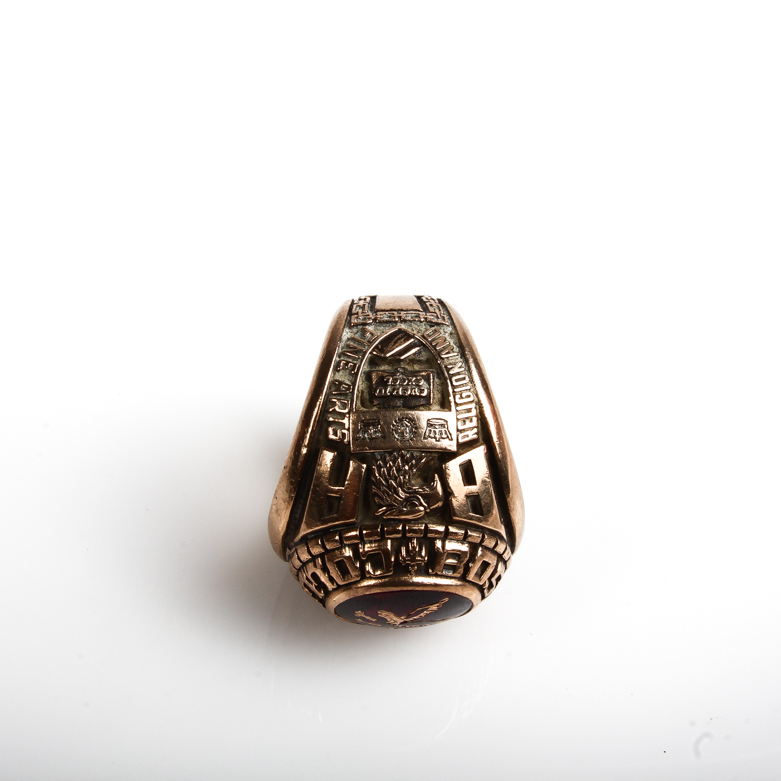 10K Yellow Gold Boston College 1978 Class Ring