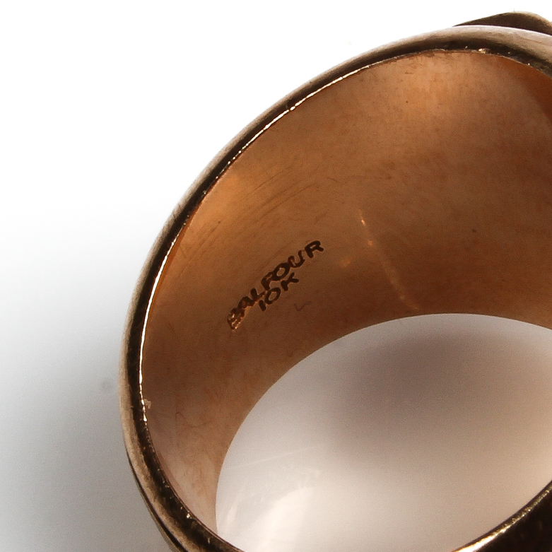 10K Yellow Gold Boston College 1978 Class Ring