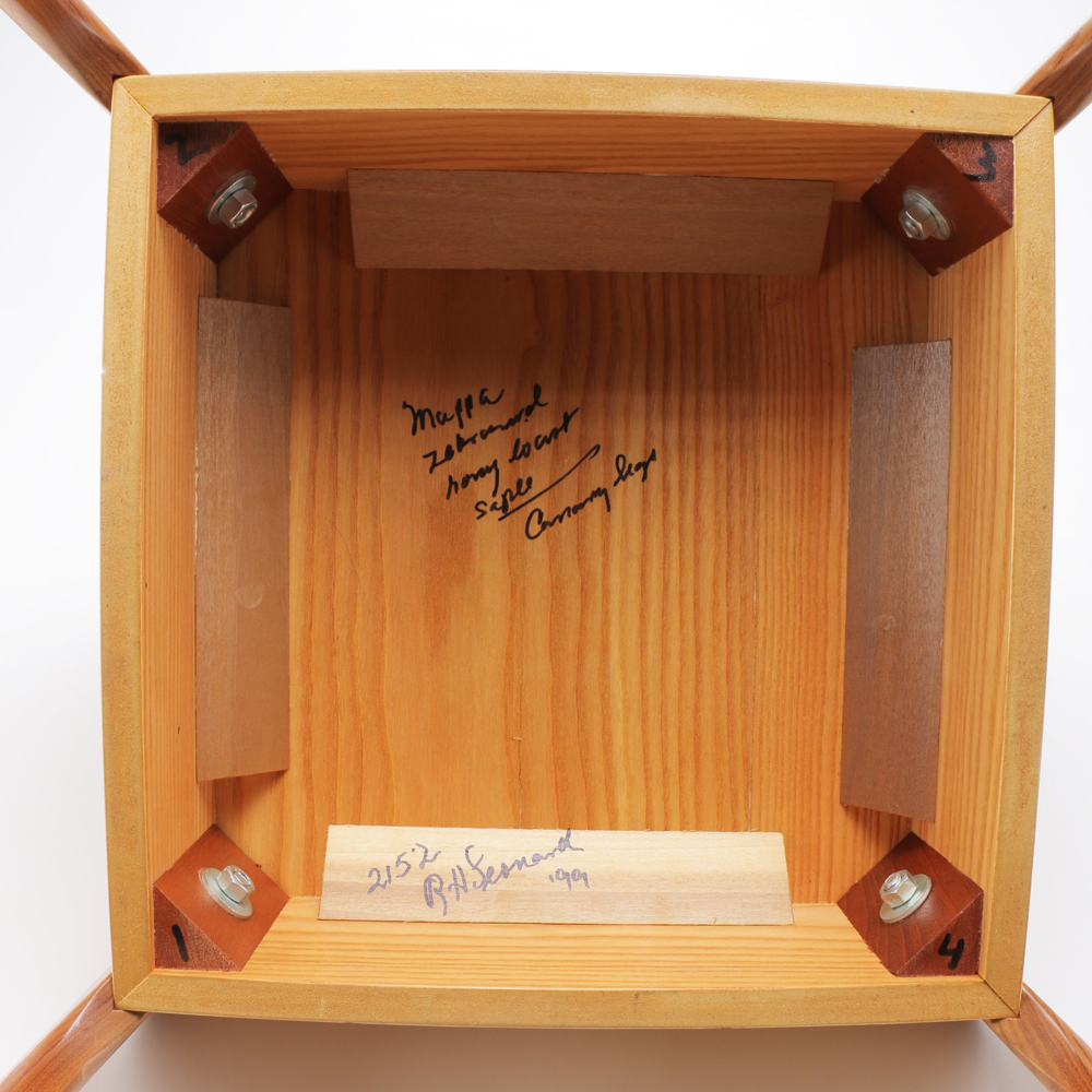 Mappa Wood Burled Table