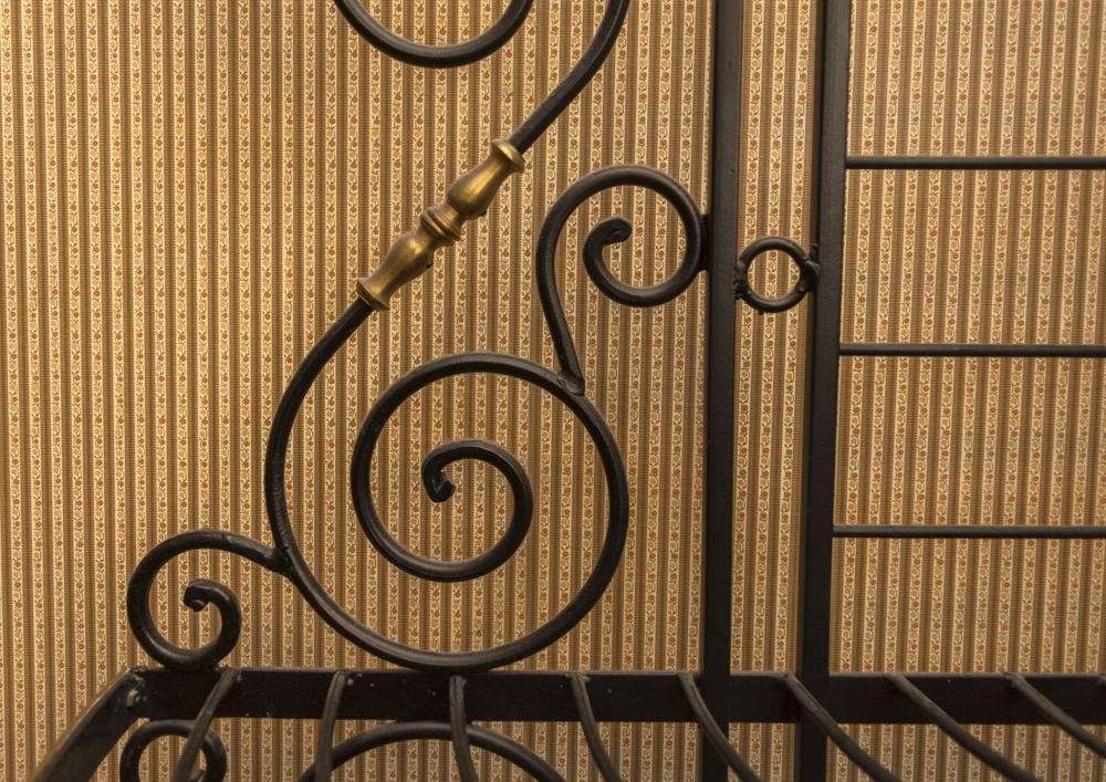 Wrought Iron Corner Shelf