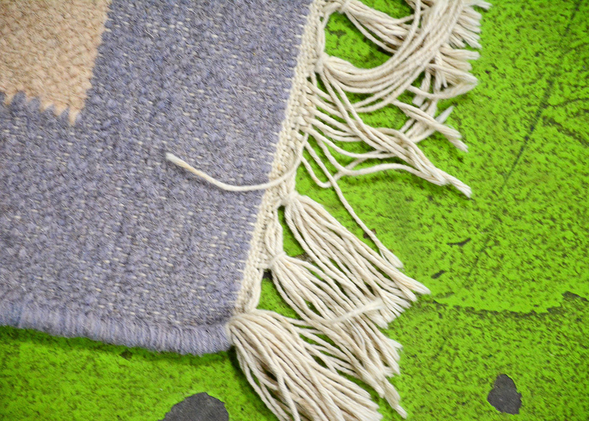 Hand Knotted Indian Dhurrie Flatweave Area Rug