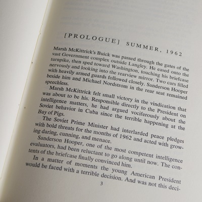 Leon Uris First Edition "Topaz" Hardcover Book