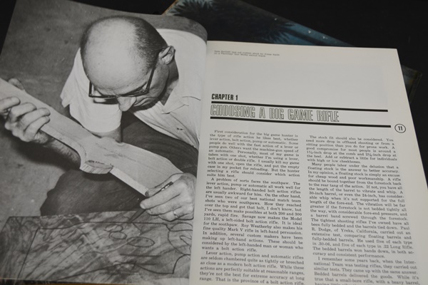 "Guns and Ammo for Hunting Big Game" and "The New Hunter's Encyclopedia" Hardcover Books