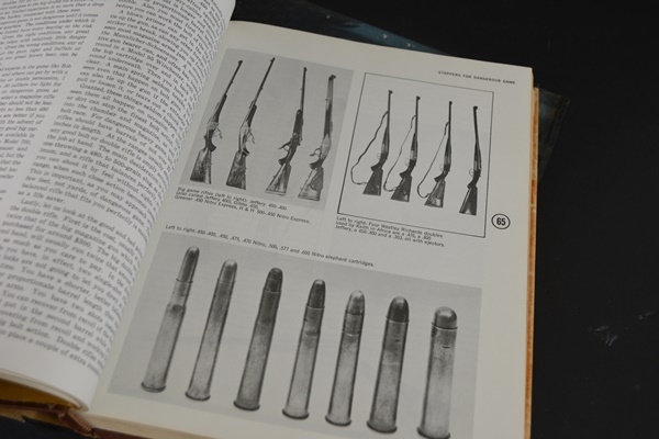 "Guns and Ammo for Hunting Big Game" and "The New Hunter's Encyclopedia" Hardcover Books