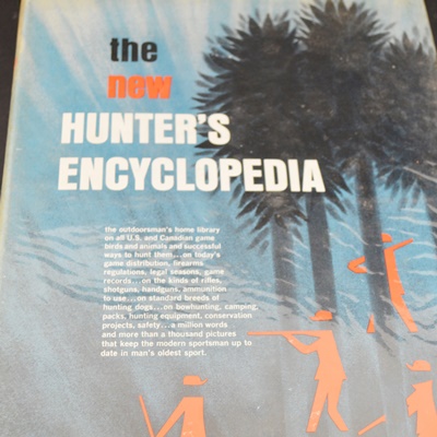 "Guns and Ammo for Hunting Big Game" and "The New Hunter's Encyclopedia" Hardcover Books