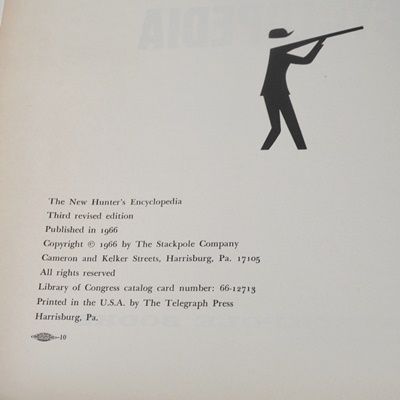 "Guns and Ammo for Hunting Big Game" and "The New Hunter's Encyclopedia" Hardcover Books
