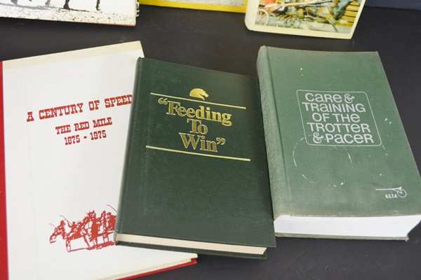 Six Hardcover Books On Horse Topics