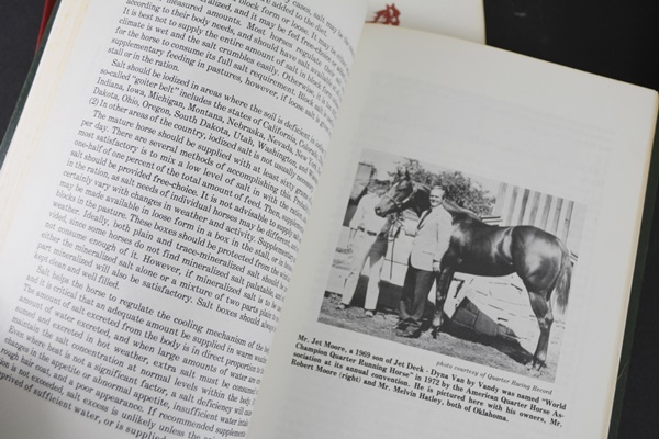 Six Hardcover Books On Horse Topics