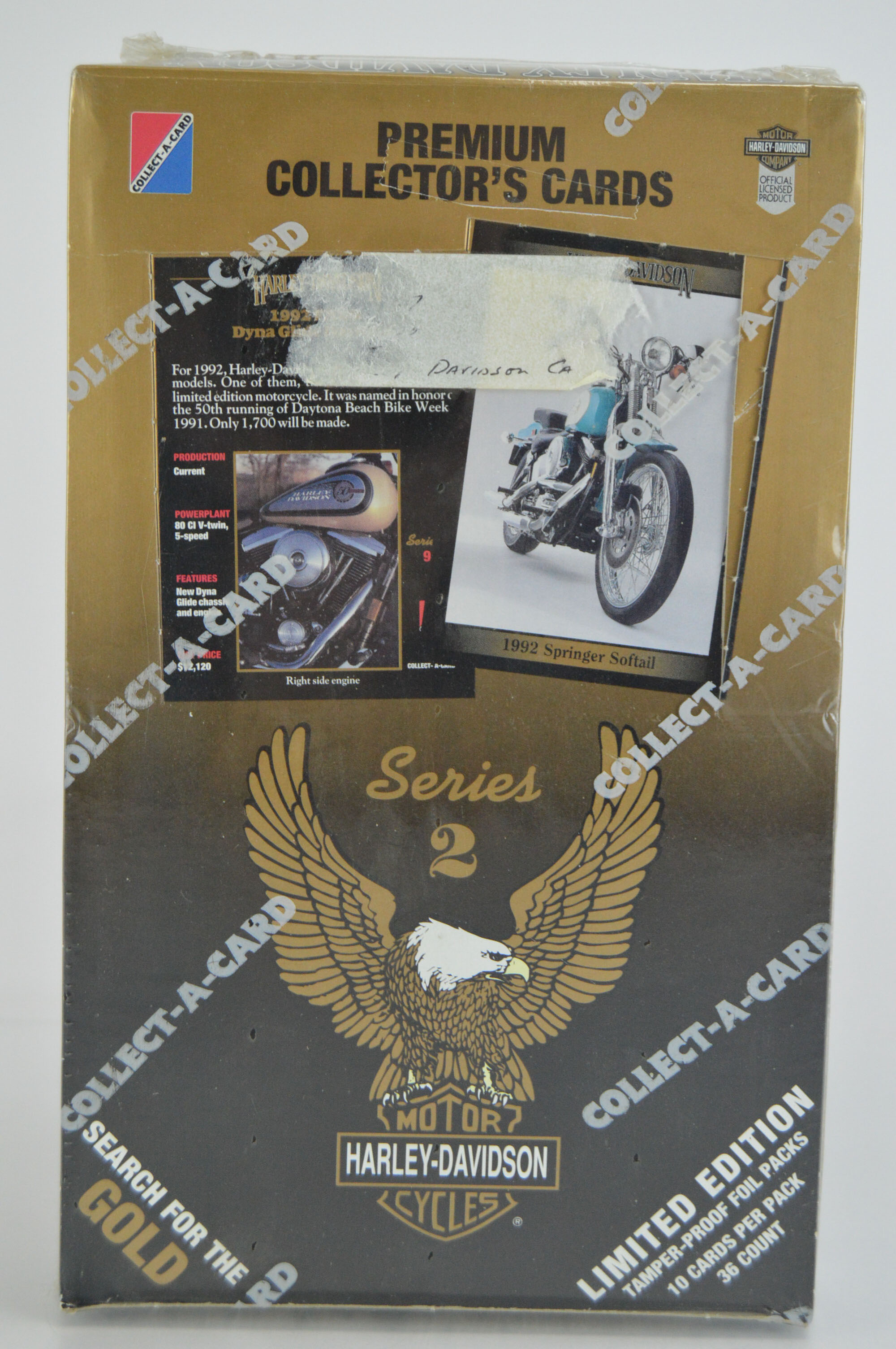 Harley-Davidson Motorcycles Collect-A-Card Series 2 Collector's Card Set