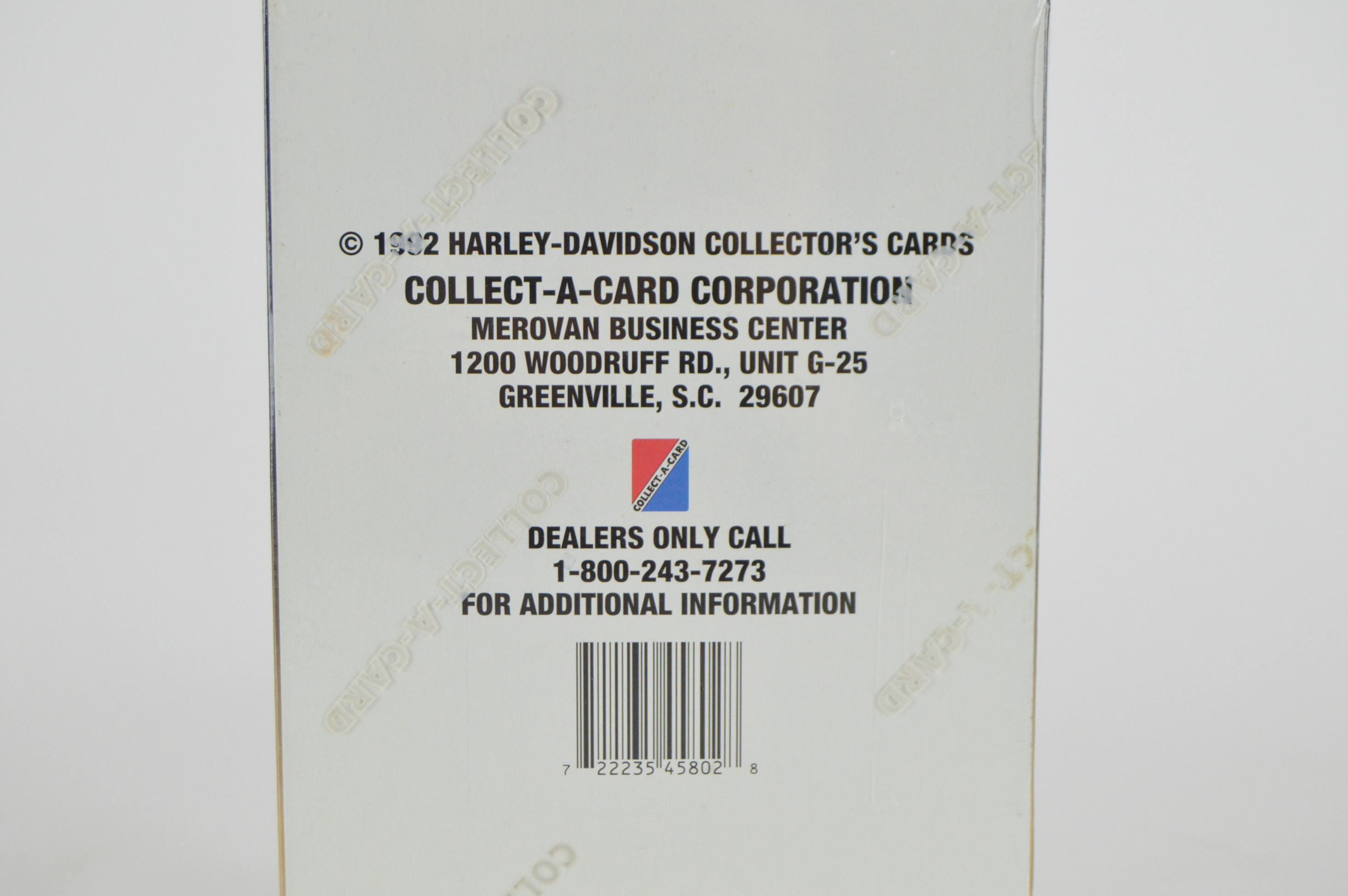 Harley-Davidson Motorcycles Collect-A-Card Series 2 Collector's Card Set