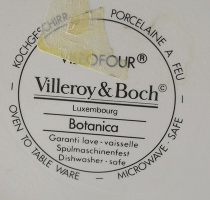 Villeroy & Boch Vilbofour Botanica Bowl and Oval Baker