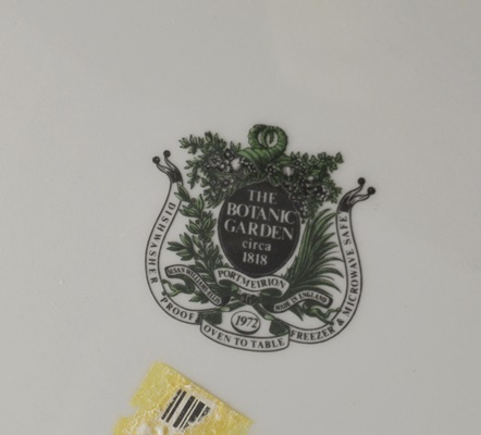 Portmeirion Botanical Garden Salad Server Bowl and Vegetable/Souffle Bowl