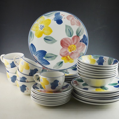 Johnson Brothers Ironstone "Marie" Dinnerware Set of Seven