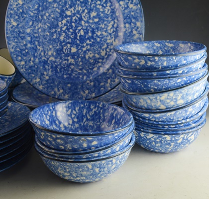 Stangl Pottery Town and Country Dinnerware Set of Five