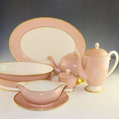 Flintridge California Coral China Serveware