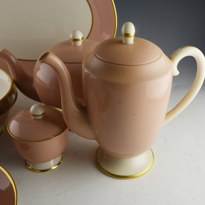 Flintridge California Coral China Serveware