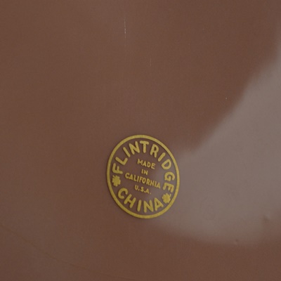 Flintridge California Coral China Serveware